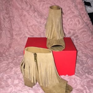 Carlos by Carlos Santana suede fringe booties